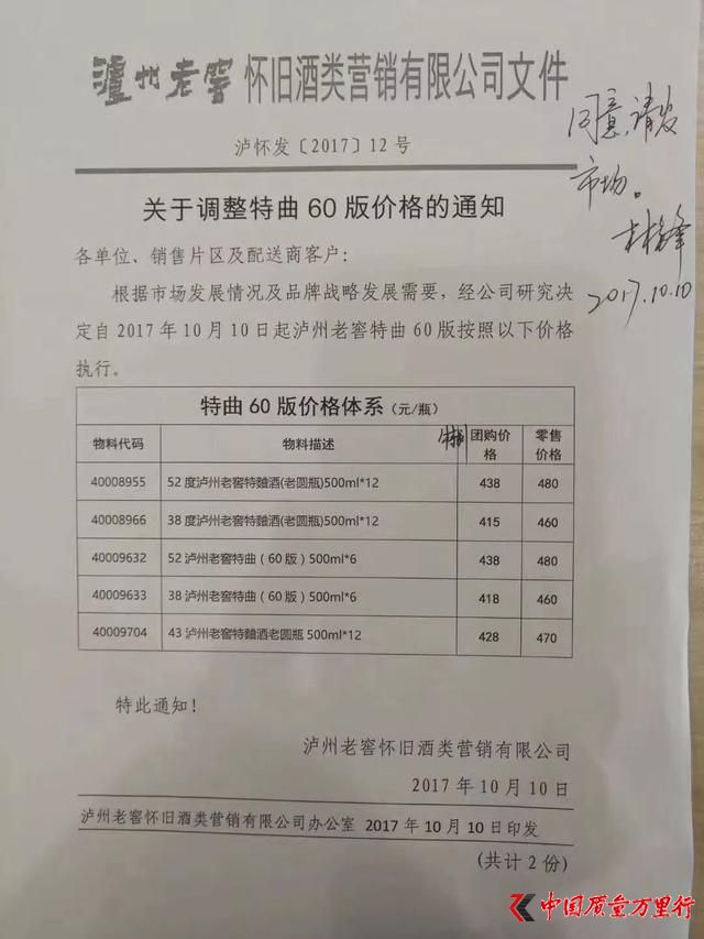 老窖特曲和國窖1573雙雙提價 背后釋放了哪些信號？