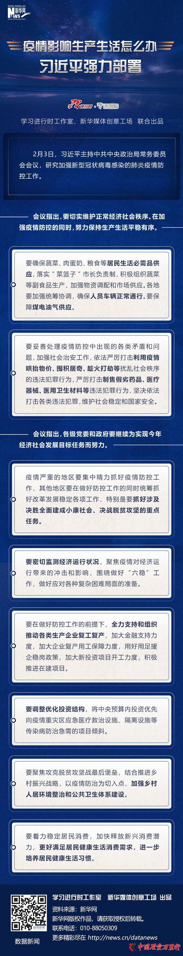 疫情影響生產(chǎn)生活怎么辦，習(xí)近平強(qiáng)力部署