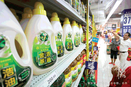 湖南秘密召回致癌金浩油金浩茶油滬上仍未下架