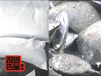 臟貝殼加工后冒充珍珠粉 老牌廠家參與造假