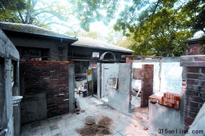 清華大學新林院梁思成故居蓋違建被叫停(圖)