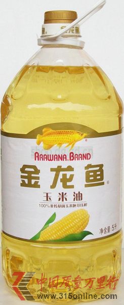 金龍魚玉米油。