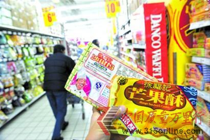 調查稱上海徐福記沙琪瑪配料大多含抗氧化劑