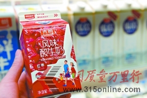 光明牛奶總出問題還提價遭質疑半年六次質量門